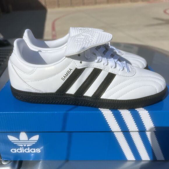 Adidas Originals Samba LT White Black Lifestyle Women Shoes Rare JI2706 Sz 7.5 - Picture 7 of 9
